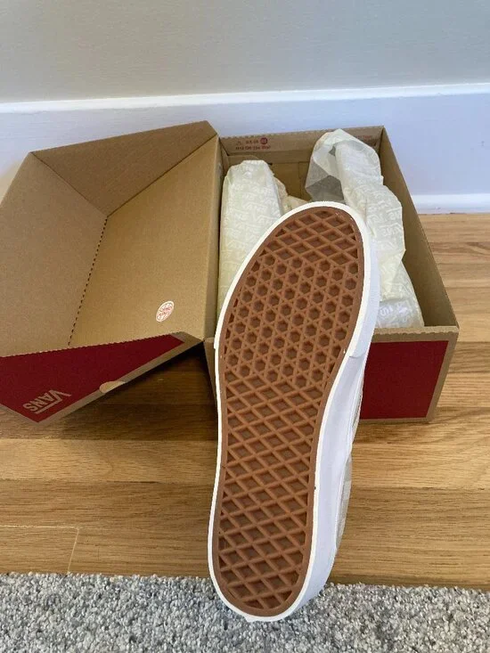 Vans Classic Slip-On Platform Checkerboard Show Size: Women 8/Men 6.5 - Picture 3 of 4